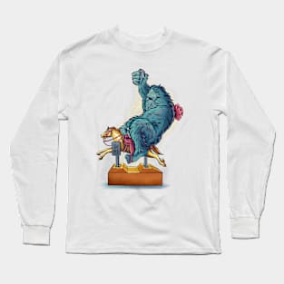 Bigfoot Cowboy Long Sleeve T-Shirt